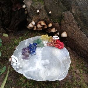 Capiz Chakra Smudge Shell